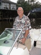 Grandpa Jack Testing The Boat...