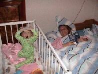 Sleeping Close To Mommy :-)