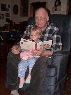 Reading Books With Bestefar...