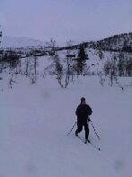 Doing The Telemark Bend......