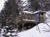 The Two Patio's For Hottub, Etc....