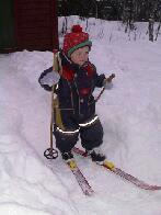 My First Time On Skis....